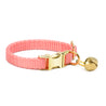 Classic Pink Nylon Dog Collar