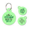 The leprechauns made me do it | Personalized Funny Pet ID Tag