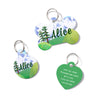 Personalized Winter Landscape Pet ID Tag