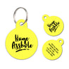 Personalized Funny Pet ID Tag Huge Asshole