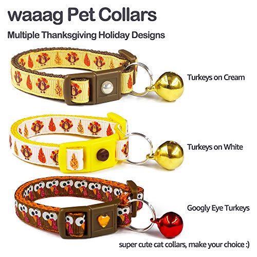 Turkeys Thanksgiving Cat Collar