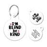 Personalized Medical Blind Pet ID Tag
