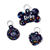 Personalized Space Pet ID Tag