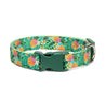 Pineapple Forest Dog Collar