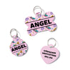 Personalized Abstract Pet ID Tag