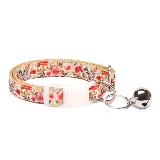 Summer Blooms Dog Collar