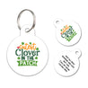 Cutest clover in the patch | Personalized Funny Pet ID Tag