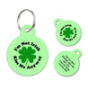 I'm not Irish Kiss me anyway | Personalized Funny Pet ID Tag